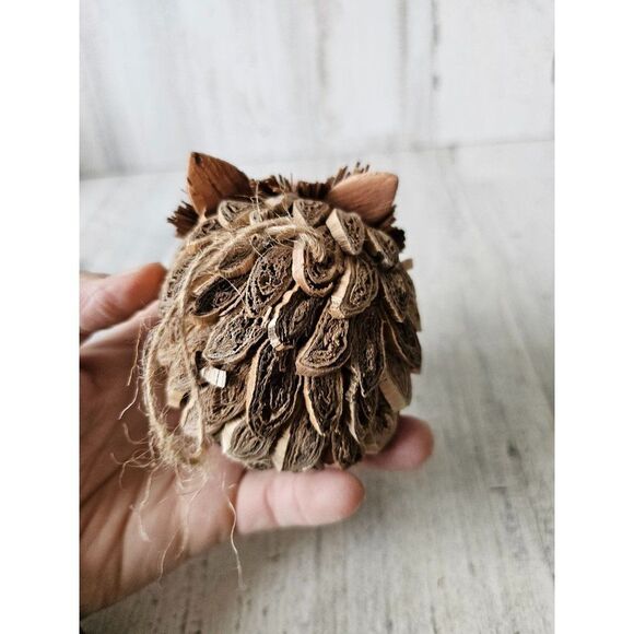 Porcupine realistic bottle brush ornament Xmas tree - Picture 4 of 9